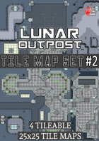 Lunar Outpost Tile Map Set #2