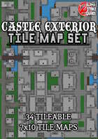 Castle Exterior Tile Map Set