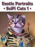 50 Exotic Portraits - Scifi Cats 1
