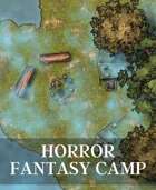Horror Fantasy Camp RPG Encounter Battle Map