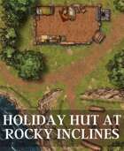 Holiday hut at rocky inclines RPG Encounter Battle Map