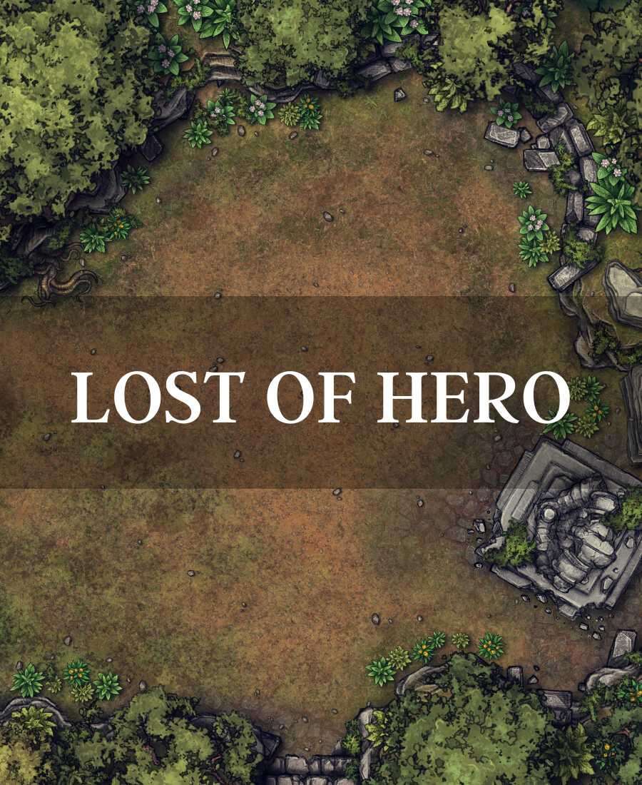 Lost of Hero RPG Encounter Battle Map - Sesiana | DriveThruRPG