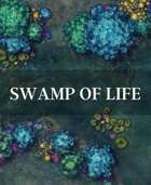 Swamp of life RPG Encounter Map