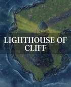 Lighthouse of Cliff Fantasy Encounter Battle Map