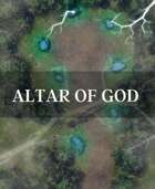 Altar of god Fantasy Horror Encounter Battle Map