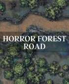 Horror Forest Road Fantasy Encounter Battle Map - 36x27