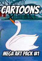 Cartoons #1 - Mega Art Pack