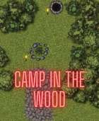 Camp in the wood