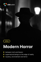 GMtoolkit - Game Master toolbox - Modern Horror