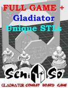 Jogo Gladiador Sen So + STLs
