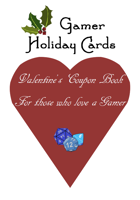 Gamer Holiday Cards: Valentine’s Coupon Book For those who love a Gamer