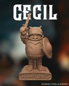 Cecil the Ogreslayer - Classical RPG miniature