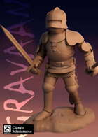 Agravaan The Knight - 80s classical miniature