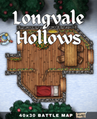 40x30 Battle Map - Longvale Hollows