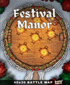 40x30 Battle Map - Festival Manor