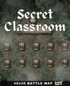 40x30 Battle Map - Secret Classroom