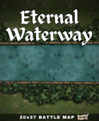 20x27 Battle Map - Eternal Waterway