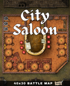 40x30 Battle Map - City Saloon