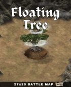 27x20 Battle Map - Floating Tree Fantasy RPG