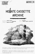Hecate Cassette Archive