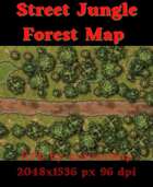 Street Jungle Forest Map