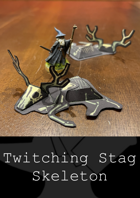 Paper Terrain_Twitching Stag Skeleton