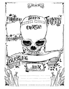 Infaernum - Extreme Role-Playing Game - Sheets Pack