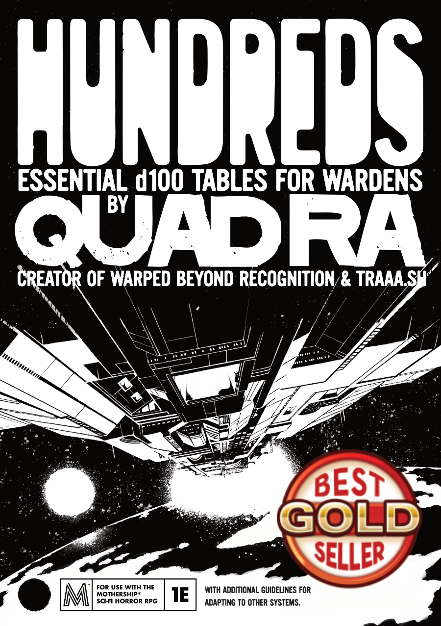 HUNDREDS: Essential d100 Tables For Sci-Fi RPGs - Paradiso | DriveThruRPG