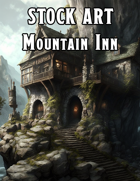 Cover full page - Mountain Inn - RPG Stock Art