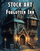 Cover full page - Forgotten Inn - RPG Stock Art
