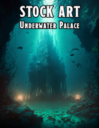 Cover full page - Underwater Palace - RPG Stock Art