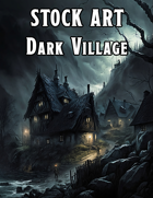 Cover full page - Dark Village - RPG Stock Art