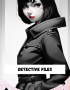 Detective Files: Trifold One-Page Journaling TTRPG