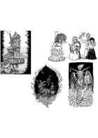 Witchs Scenes pack 1 - Stock Art