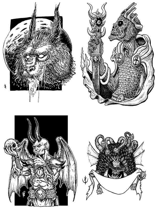 Villains_Pack_1 - Ink Potion Studios | DriveThruRPG