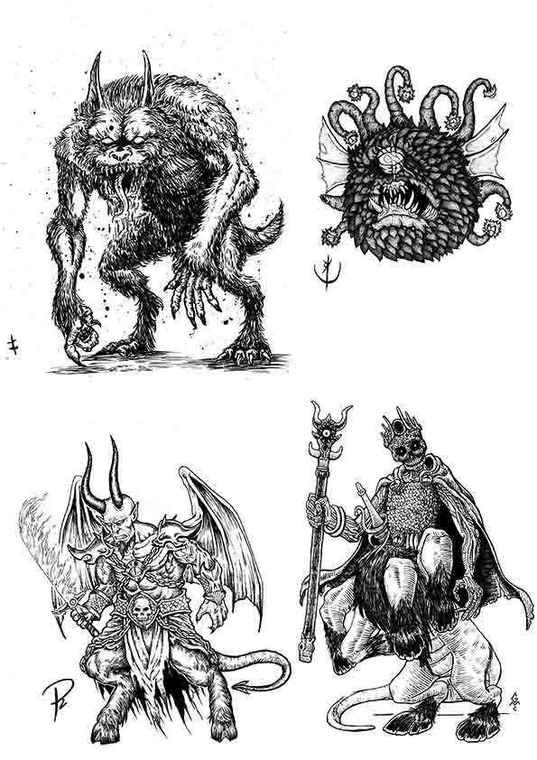 Villains_Pack_2 - Ink Potion Studios | DriveThruRPG