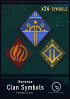Numenua Assets: Clan Symbols