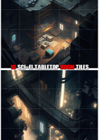 10 Sci-Fi (5x5) Room Tiles (Pack 1)