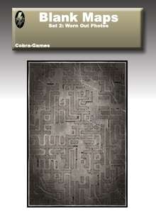 Blank Maps 2: Worn Out Photos - Cobra Games | Blank Maps | DriveThruRPG