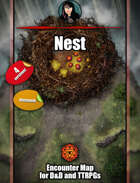 Giant Nest with Foundry VTT support – Animated JPG/WEBM