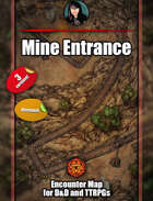 Mine Entrance with Foundry VTT support – JPG + Animated .webm