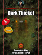 Dark Thicket - Druid ritual animated map pack with Foundry VTT support – JPG + Animated .webm