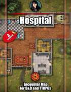 Hospital - Sinister map pack with Foundry VTT support
