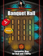 Banquet Hall- versatile map pack with Foundry VTT support