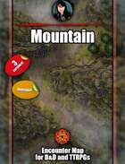 Mountain - Rocky animated map pack with Foundry VTT support – JPG + Animated .webm