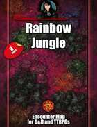 Rainbow Jungle - Adventurous map pack with Foundry VTT support