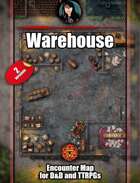 Warehouse - Industrial map pack with Foundry VTT support