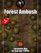 Forest Ambush - Woodsy map pack with Foundry VTT support