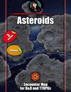 Asteroids - Extraterrestrial animated map pack with Foundry VTT support – JPG + Animated .webm