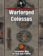 Warforded Colossus - Giant animated map pack with Foundry VTT support – JPG + Animated .webm